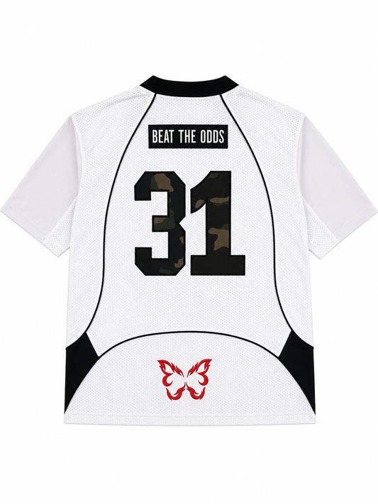 Diligence Camo Jersey - White