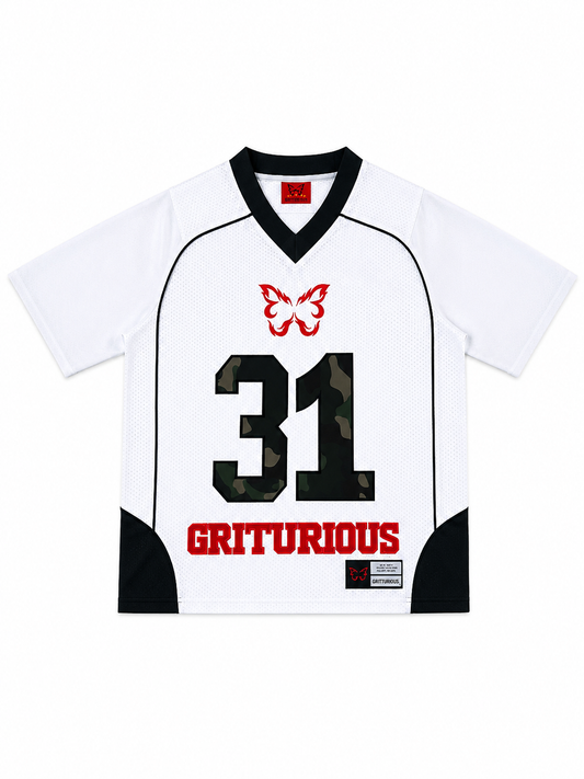 Diligence Camo Jersey - White