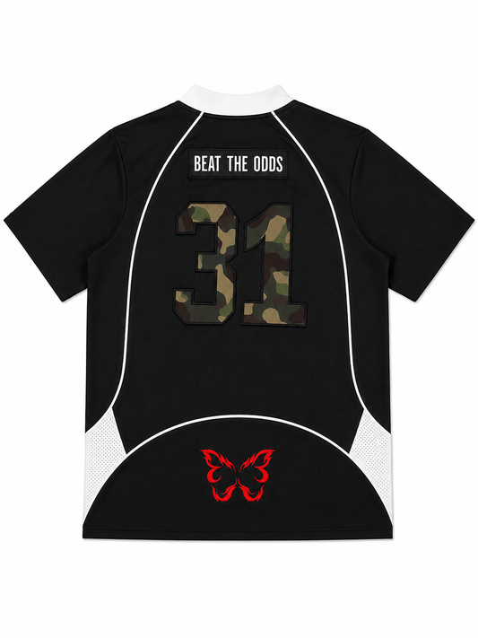 Diligence Camo Jersey - Black
