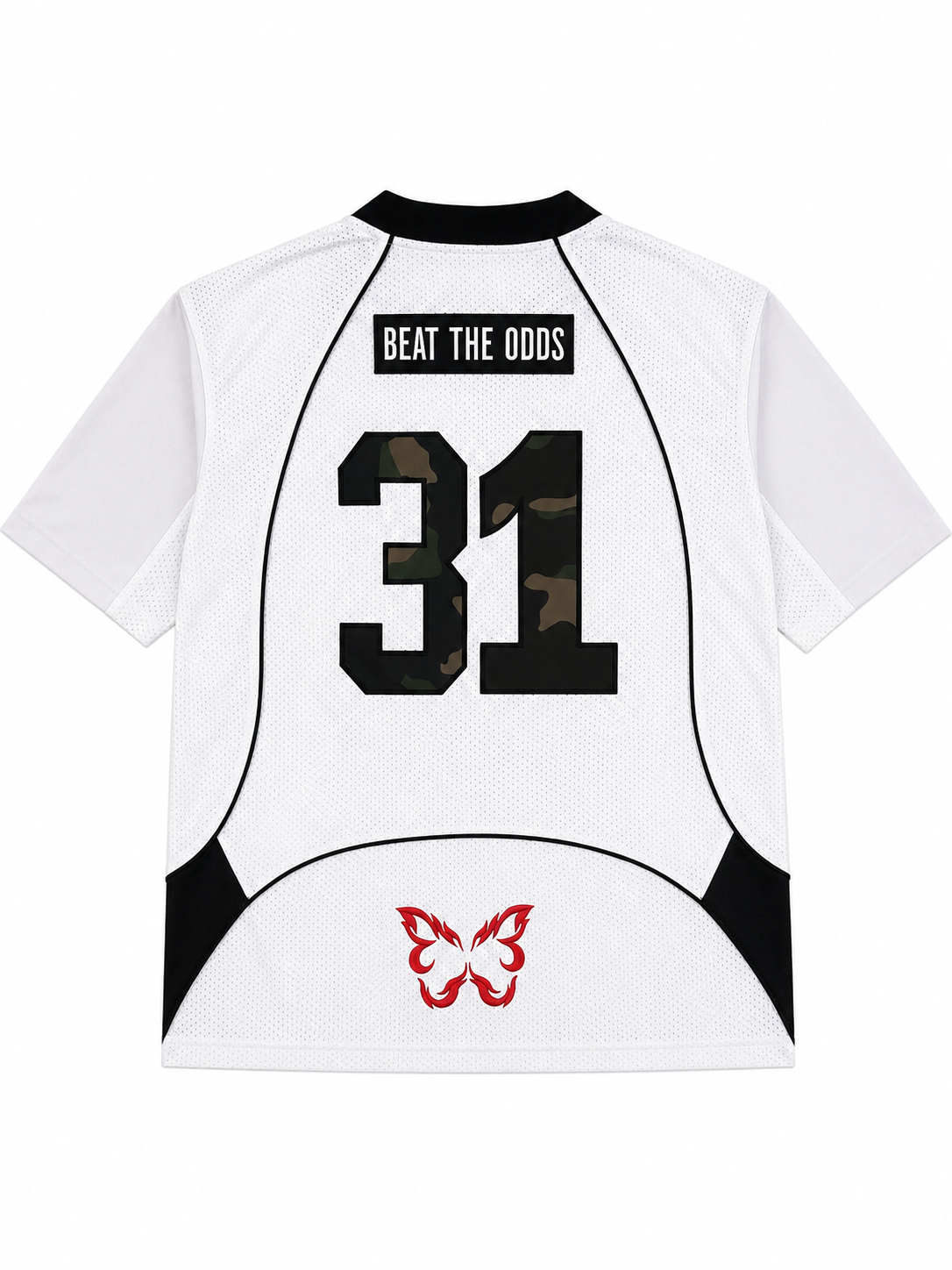 Diligence Camo Jersey - White